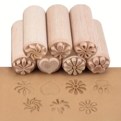 7pcs wooden pottery tools