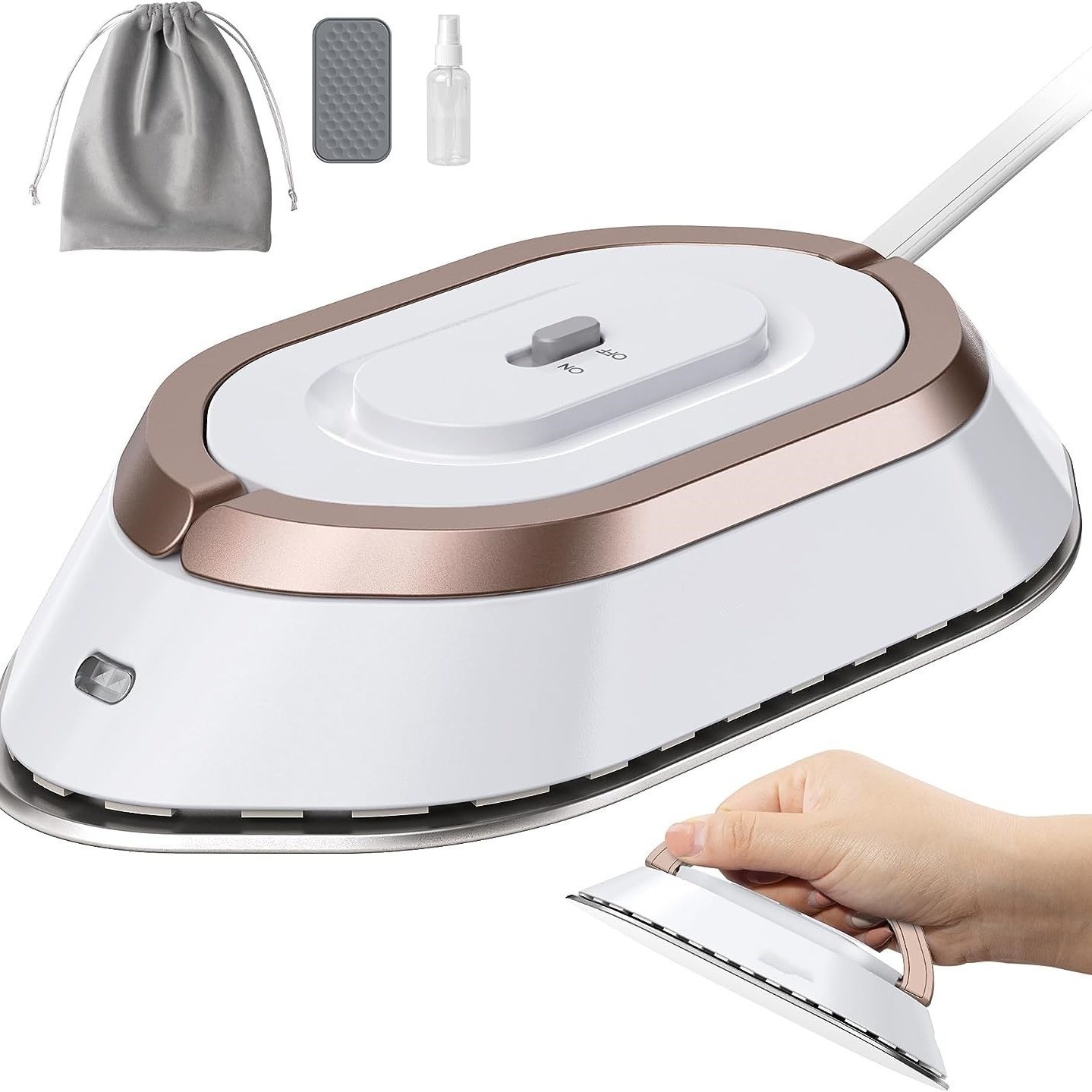 Newbealer Travel Iron with Dual Voltage
