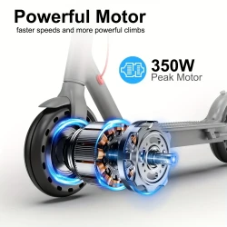 H7 Classic Electric Scooter – Modern Urban Transport with Power and Portability