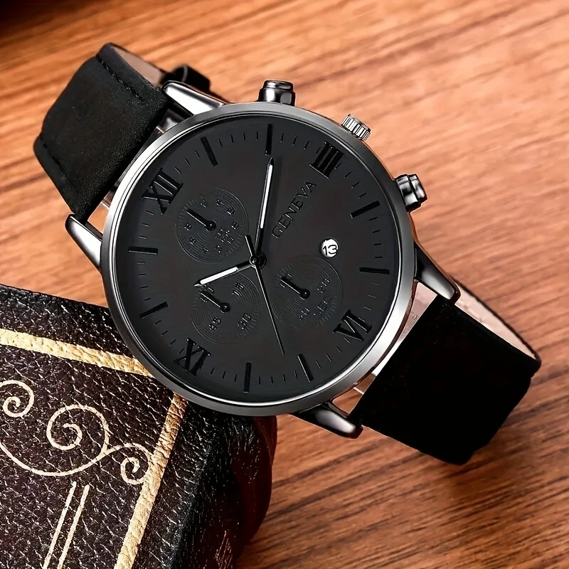 Geneva Watch for Men – Classic Design Meets Modern Functionality