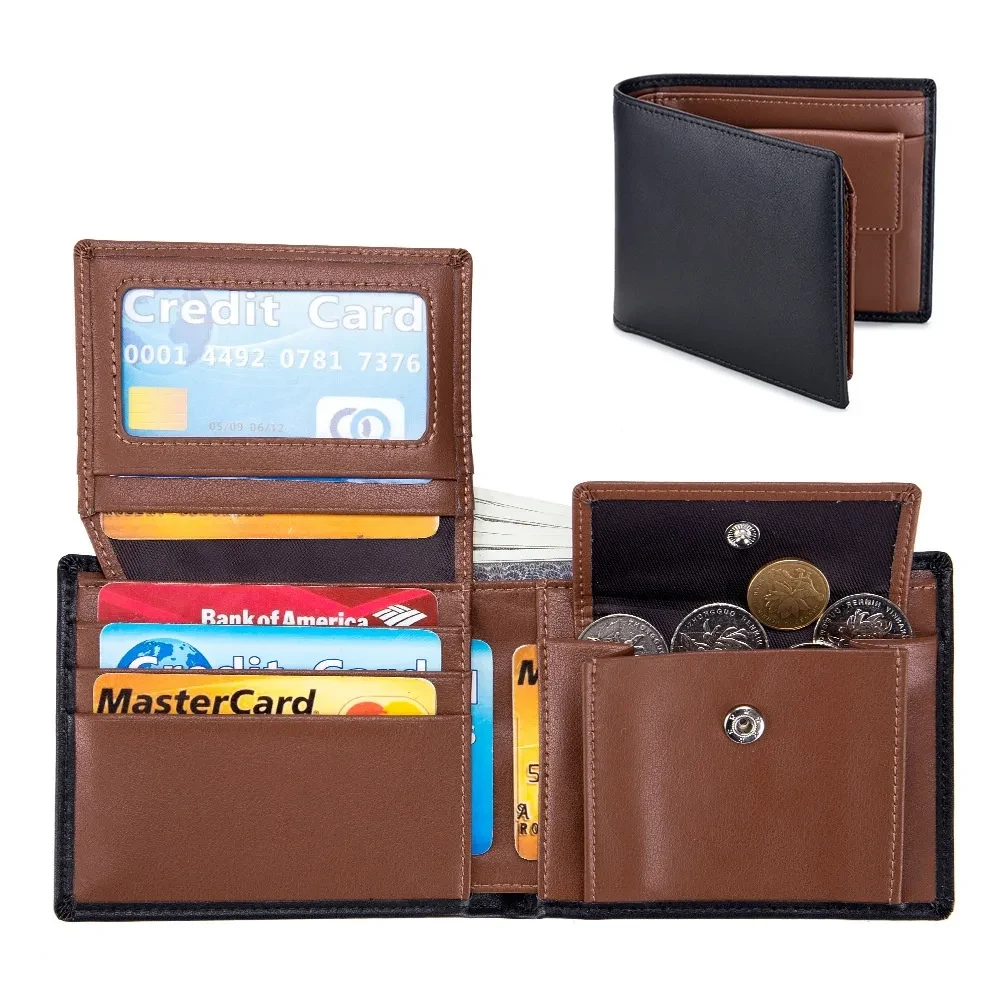 Men’s Canvas Trifold Wallets