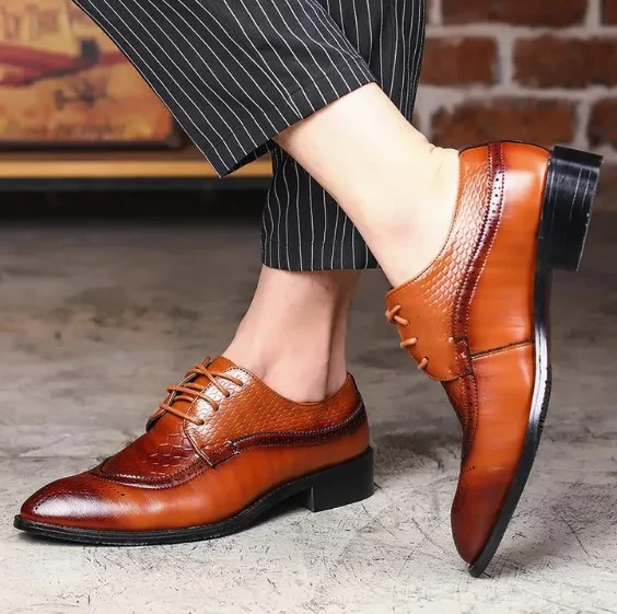 Women's High Heeled Oxfords