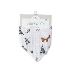 Bandana Reversible Bib | Forest Friends