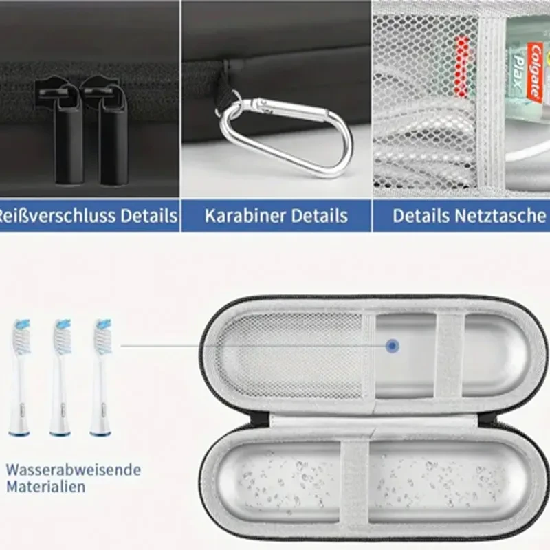 Electric Toothbrush Travel Case
