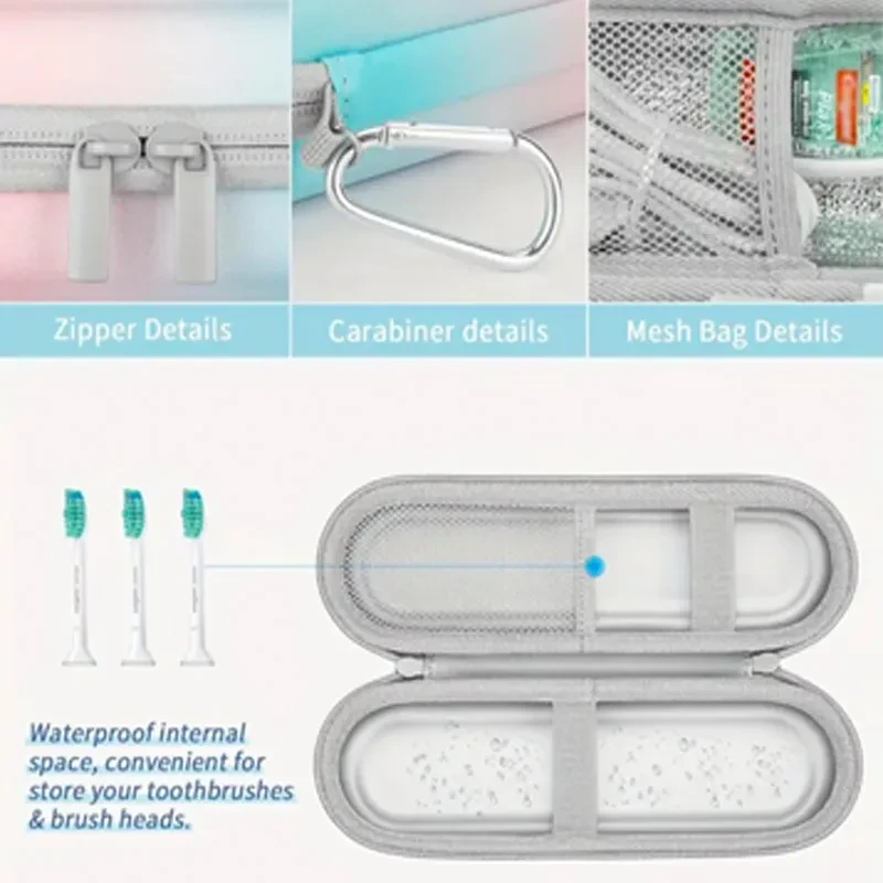 Electric Toothbrush Travel Case