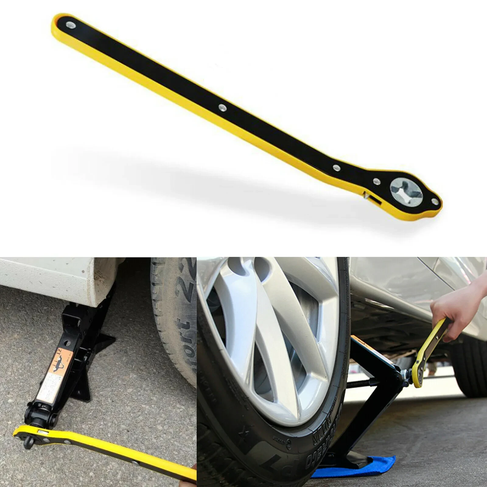 Car Jack Ratchet Wrench