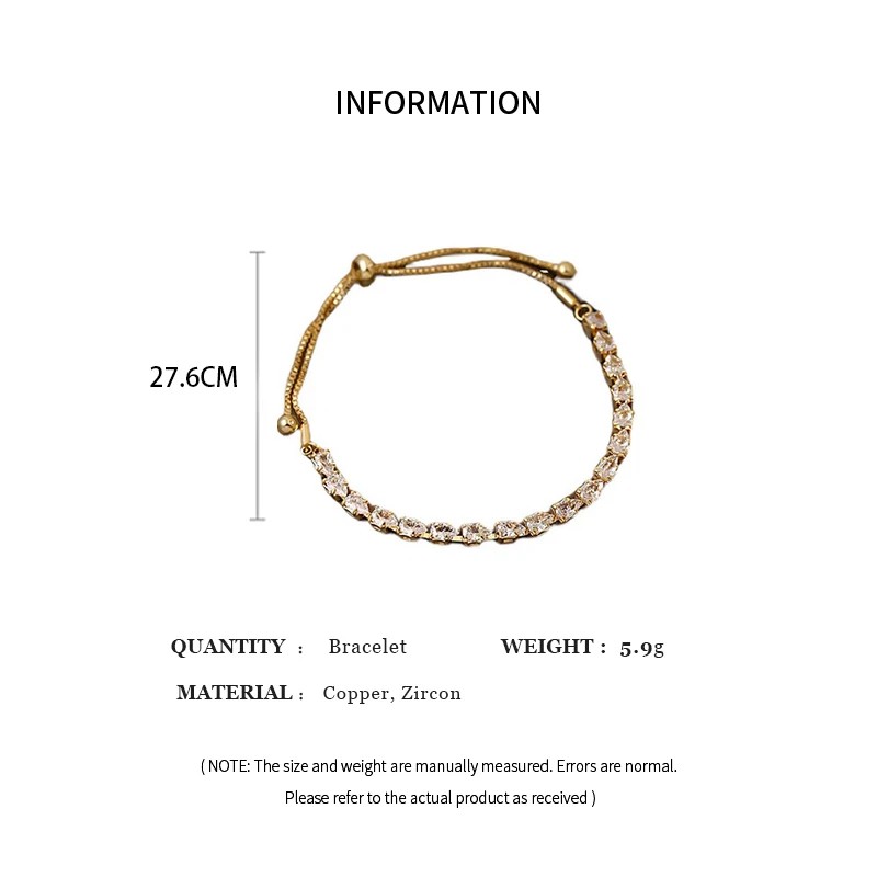 Luxury Adjustable Bracelet – A Stylish Geometric Square Rhinestone Wristband for Women