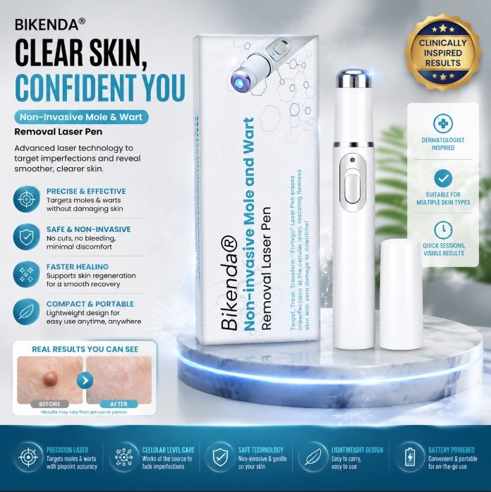 Bikenda® Non-Invasive Mole and Wart Removal Laser Pen
