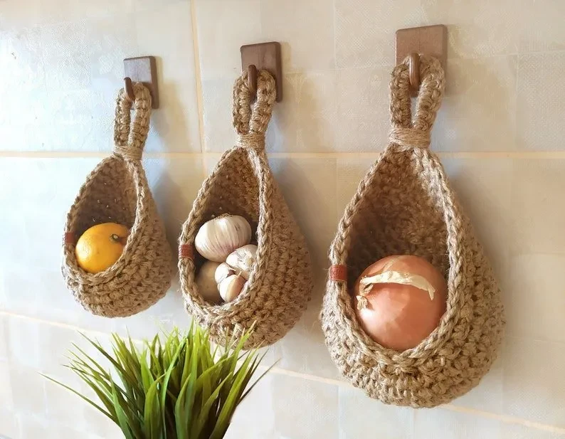 Wall Mounted Fruit and Vegetable Basket