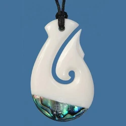 Bone Fish Hook Pendant