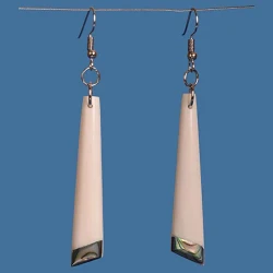 Bone Drop Earrings