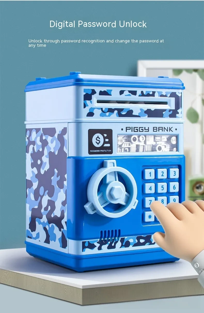 Coin Bank with Lock