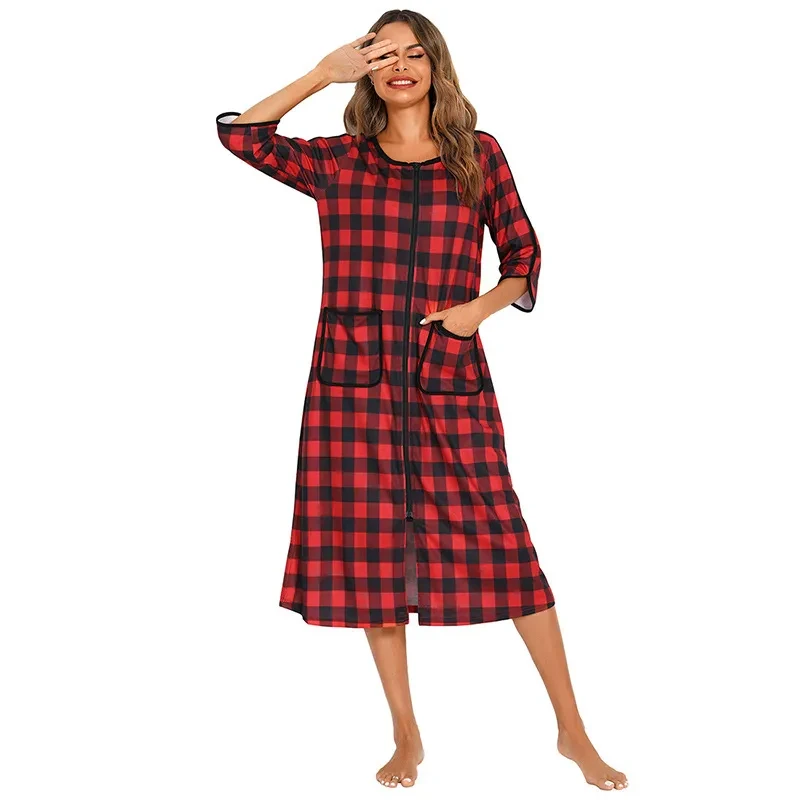 Long Sleeve Housecoat