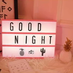 Cinema Light Box Symbols