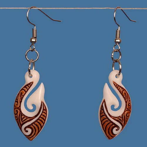 Māori Hook Harmony Earrings