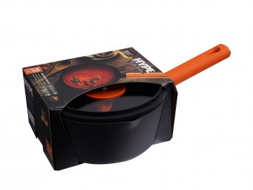 Forged Aluminium Pan with Lid 20cm