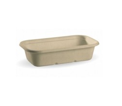 BASES T/AWAY BIOCANE NAT 1000ML 50s/SLV (BIOPAK B-LB-1000-N)