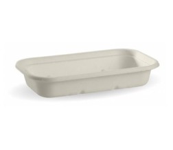BASES TAKEAWAY BIOCANE WHT 750ML 500s (BIOPAK B-LB-750-W-PF)