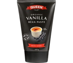 VANILLA BEAN PASTE ORGANIC 140GM (QUEEN 1-96-000263)