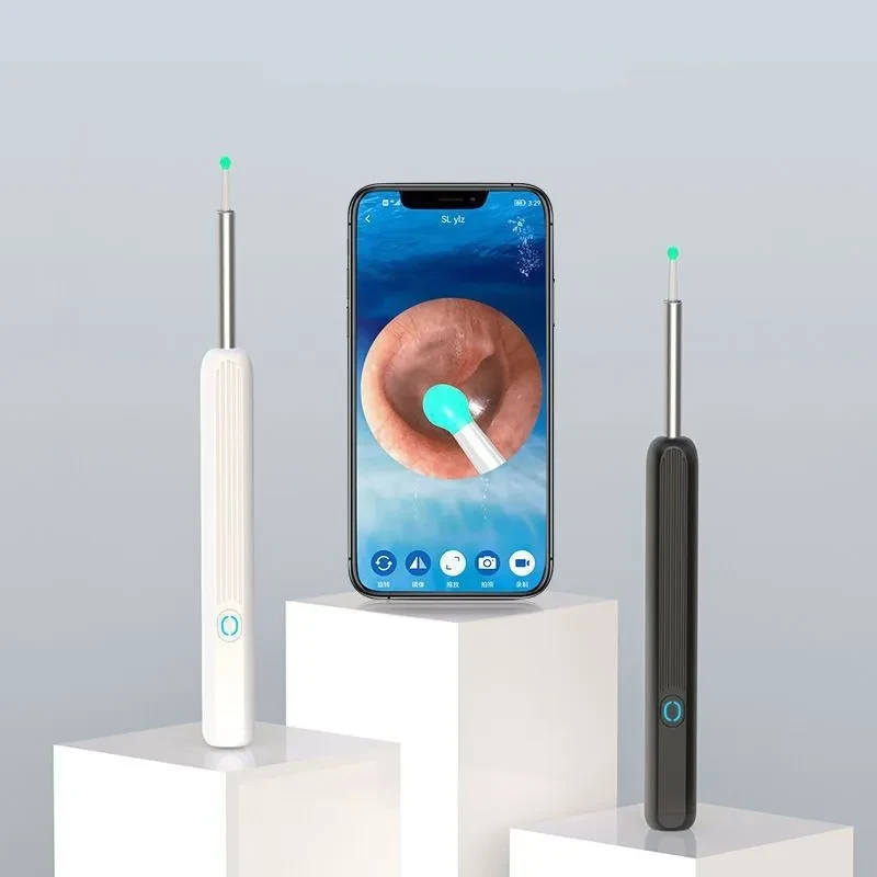 Visual Otoscope HD Ear Pick Picking Endoscope Earwax Cleaning Intelligent Earpick