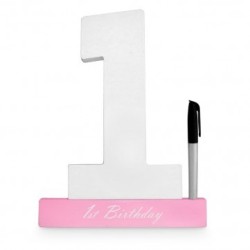 GIRLS 1ST BIRTHDAY SIGN IT