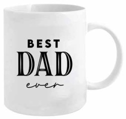 **BEST DAD EVER 12OZ MUG AND SOCK SET