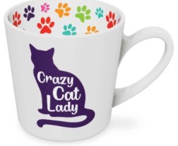 CRAZY CAT LADY INSIDE OUT MUG (MIN 2)