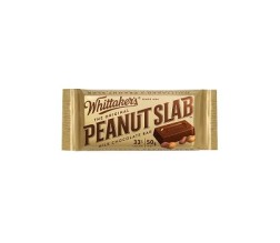 CHOCOLATE PEANUT SLABS 50GM 50s (WHITTAKERS FG0152)