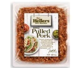 PORK PULLED BBQ 1KG (HELLERS PLPKBBQ1HL) [CHIL]