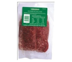 SALAMI PEPPERONI SLICED 500GM (VERKERKS 33) [CHIL]