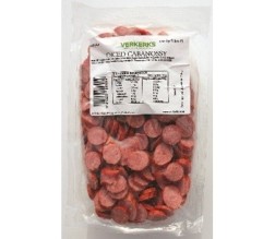 SAUSAGE CABANOSSY SLICED 750GM (VERKERKS 109) [CHIL]