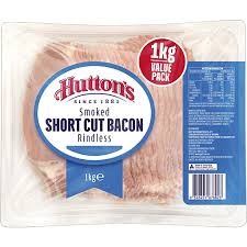 BACON DICED 1KG (HUTTONS BCD1HT) [CHIL]