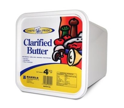 BUTTER CLARIFIED 4KG (BAKELS F1661-59) [CHIL]