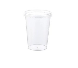 CONTAINERS ROUND LOCKSAFE 400ML 50s/SLV (CASTAWAY CA-LS400)