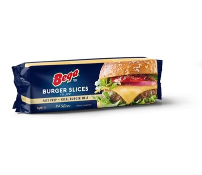 CHEESE SLICES BURGER 84s 1KG (BEGA BE110295) [CHIL]