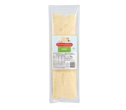 CHEESE SLICES SWISS 800GM (EMBORG UH114116) [CHIL]
