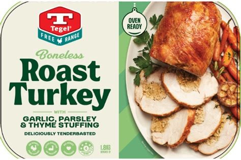 TURKEY ROAST F/R GARLIC PARSLEY&THYME(TEGEL 170210)1.8KG[FZN