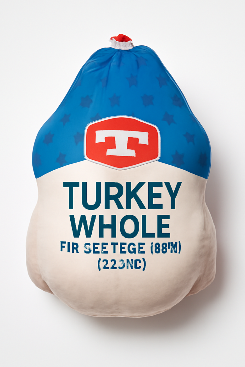 TURKEY WHOLE F/R SIZE TEGEL 185191 (4.25KG) [FZN]