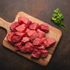 BEEF HAND DICED 90% V/L STD 25MM (PER KG) [FZN]