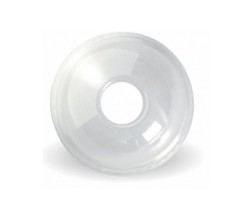 LIDS DOME 22MM HOLE CLEAR FIT 300-700ML CUP 100s/SLV(BIOPAK)