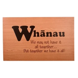 Canvas Whanau Print