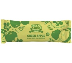 NICE BLOCK GREEN APPLE ELDERFLOWER 72ML 24s (LITTLE ISLAND)