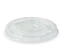 LIDS FLAT FIT 12-16OZ PET CUPS 100s/SLV (ESSENTIALS)