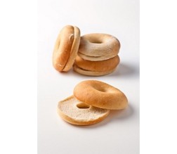 BAGELS PLAIN 90GM 40s (FRENCH BAKERY 150) [FZN]