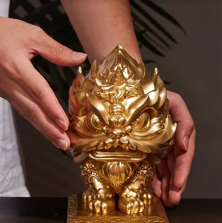 Studio Relocation And Opening Tea Room Lion Decoration