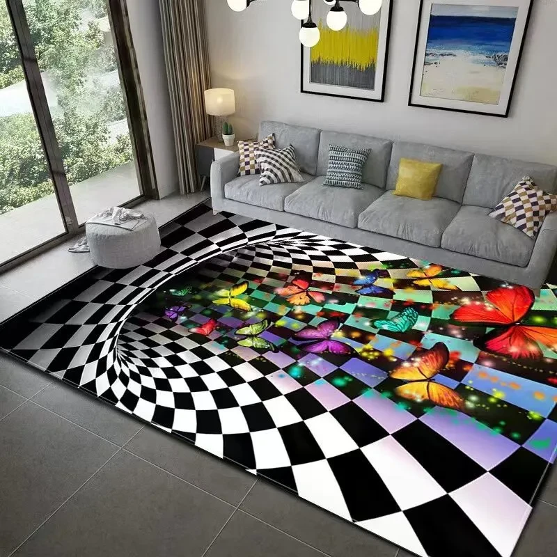 Optical Illusion Rugs