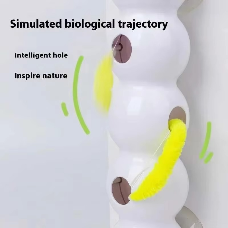 Whirlie Smart Motion Cat Toy with Worm Design