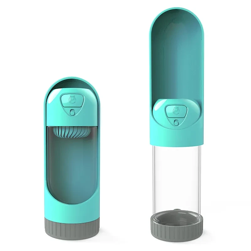 Pet Dog Cat Water Bottle Portable Feeder
