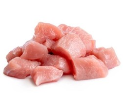 CHICKEN BREAST DICED SKINLESS (PER KG) [FSHMT]