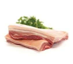 PORK BELLY FREE FARMED B/L S/ON (PER KG) [FSHMT]